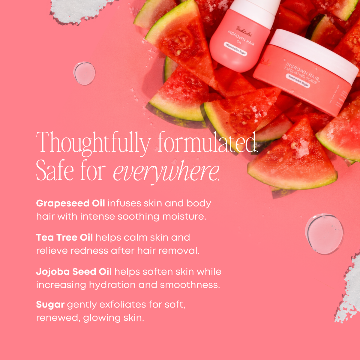 2-Step Ingrown Hair Routine - Watermelon Sugar B3