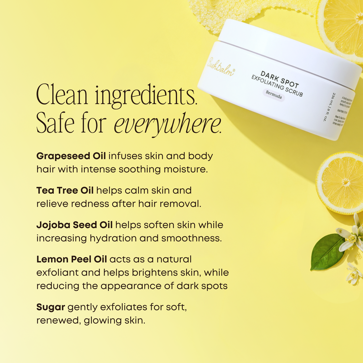 Dark Spot Exfoliating Scrub - Bermuda D5