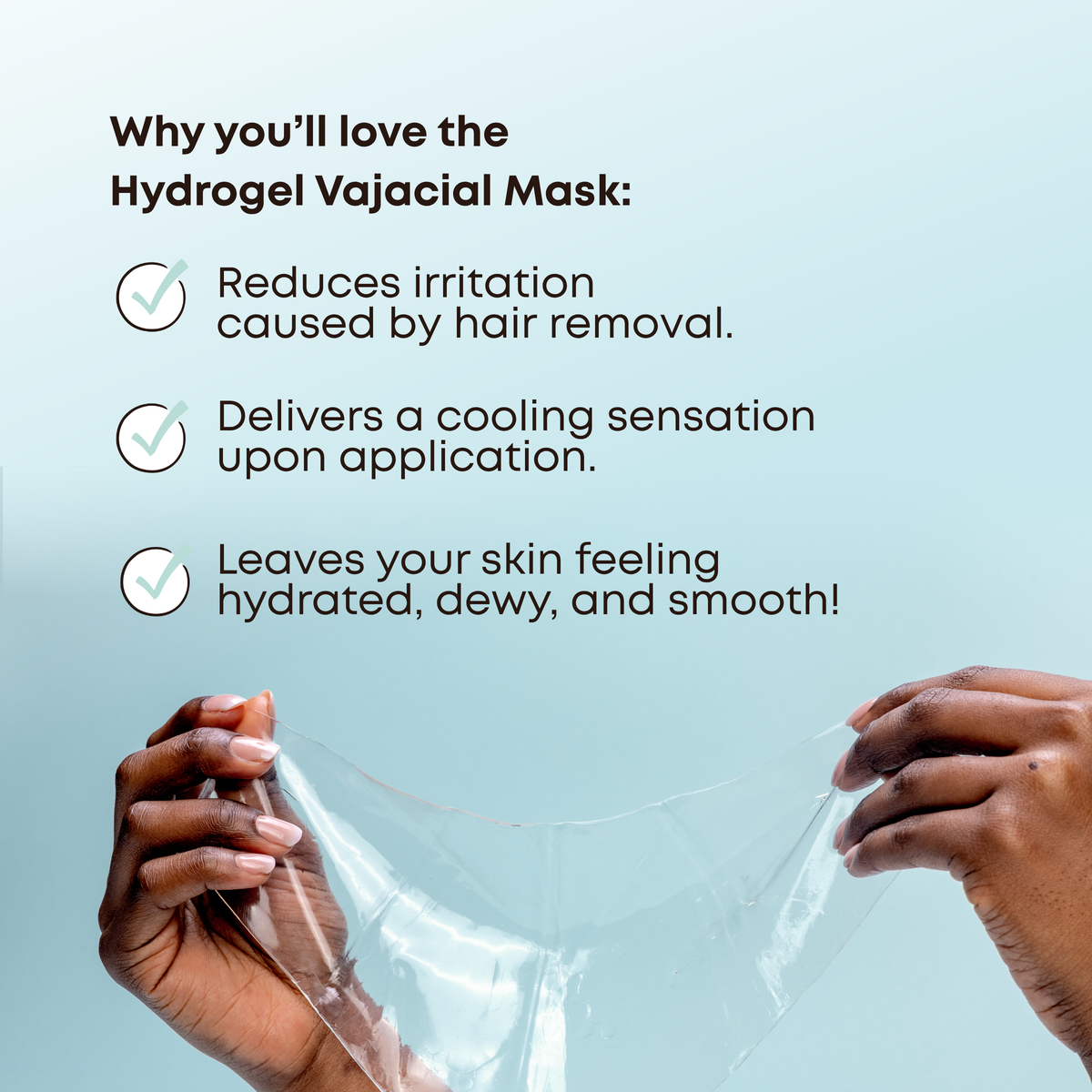 Hydrogel Vajacial Triangle Mask F7