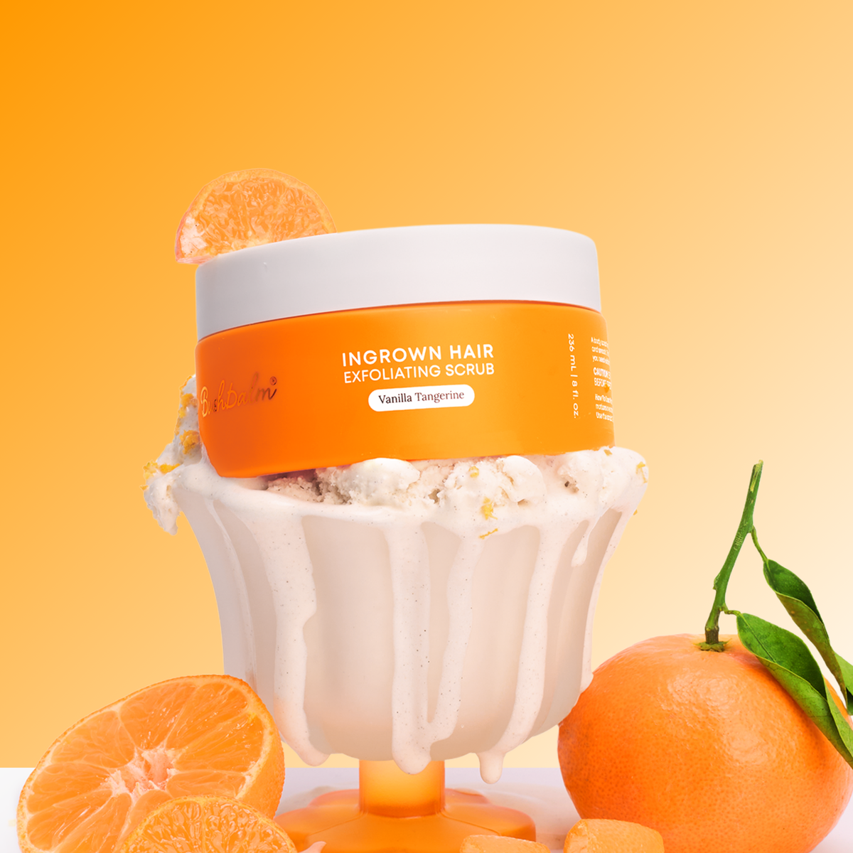 Ingrown Hair Exfoliating Scrub - Vanilla Tangerine X2