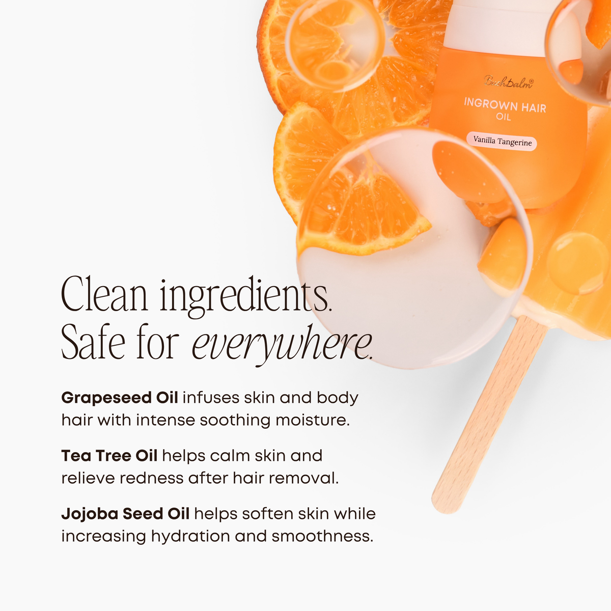 Ingrown Hair Oil - Vanilla Tangerine B0