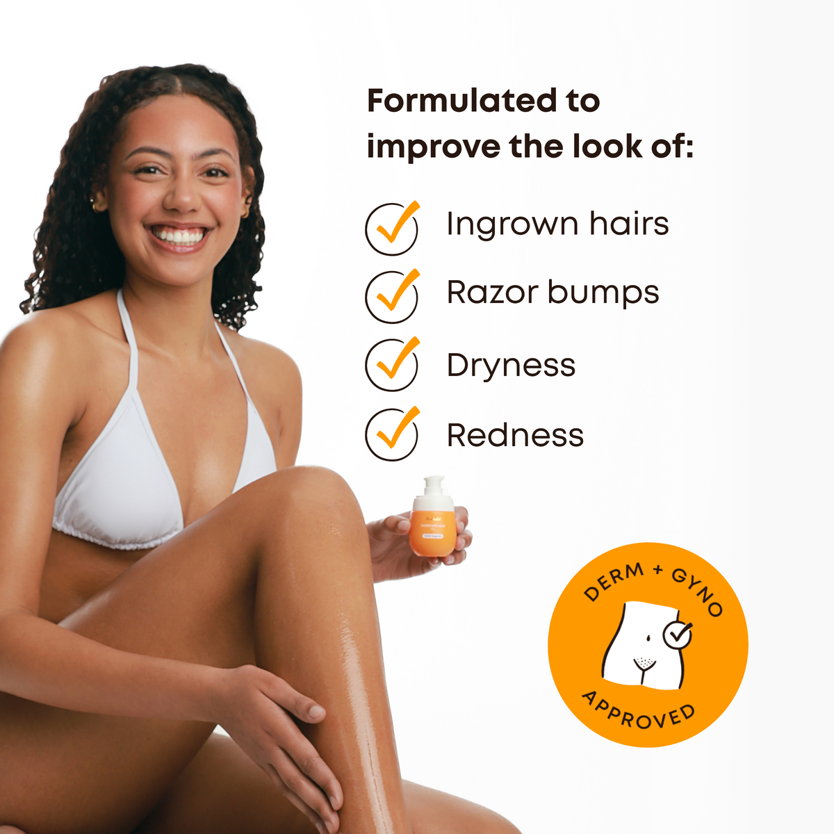 Ingrown Hair Oil - Vanilla Tangerine B0