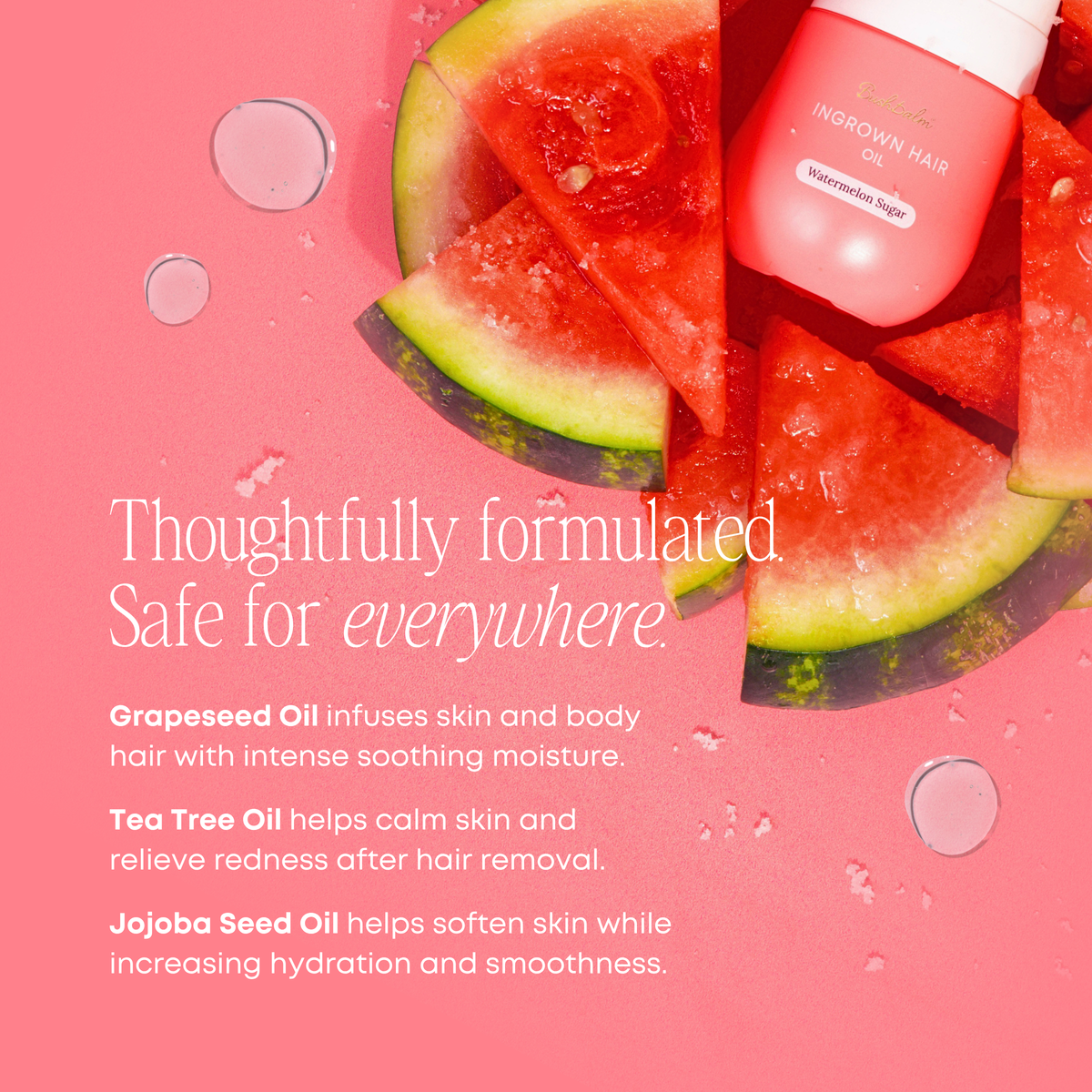 Ingrown Hair Oil - Watermelon Sugar S7