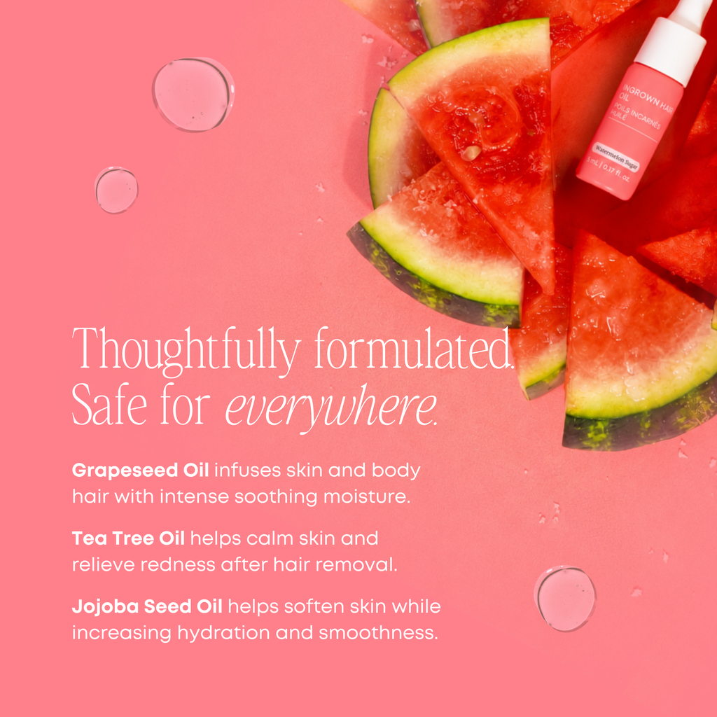 Mini Ingrown Hair Oil - Watermelon Sugar A7